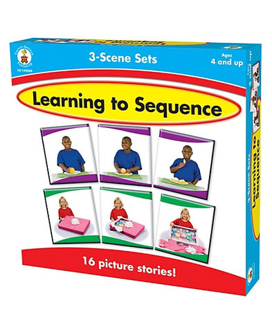 Learning to Sequence: 3-Scene Board Game