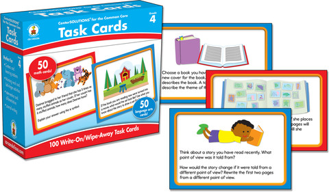 Task Cards Learning Cards /   Grade 4