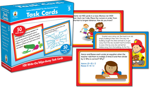 Task Cards Learning Cards /   Grade 5
