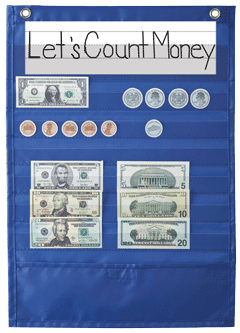 Deluxe Money Pocket Chart