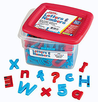 AlphaMagnets & MathMagnets Super Set-2 Colored