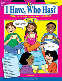I Have, Who Has? Math: Grades 1-2