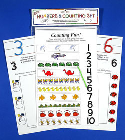 Wikki Stix Numbers and Counting Set
