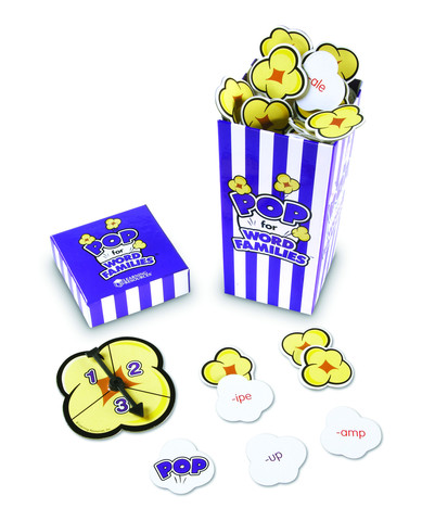 Pop for Word Families Game