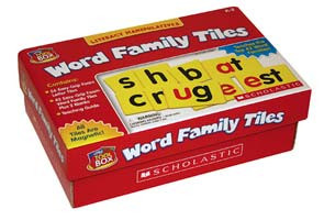 Little Red Tool Box: Word Family Tiles