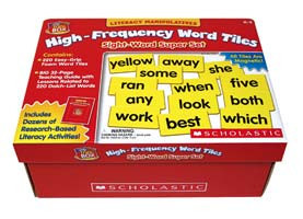Little Red Tool Box: High-Frequency Word Tiles: Sight-Word Super Set