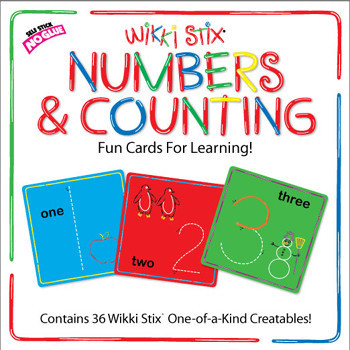 Wikki Stix Numbers & Counting Cards