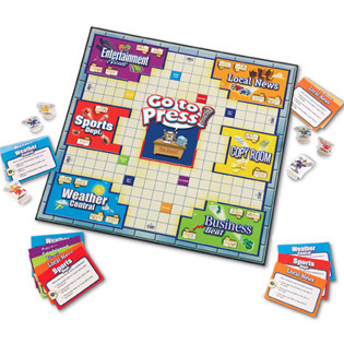 Go to Press! A Grammar Game