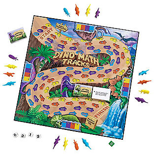 Dino Math Tracks Place-Value Game