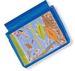 TRC Book Pouches, Medium, Blue, Set of 5