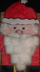 SantaPaperBagPuppetPhotoFace